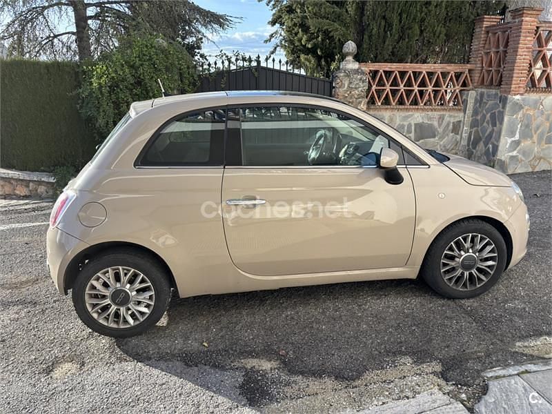 Usado Fiat 500 Lounge 105 CV (77 kW) 2014 Beige Berlina