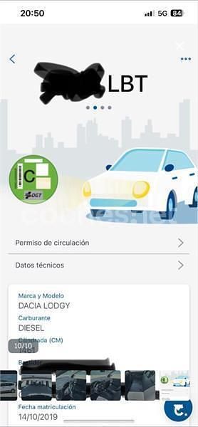 Usado Dacia Lodgy 115 CV (84 kW) 2019 Blanco Monovolumen