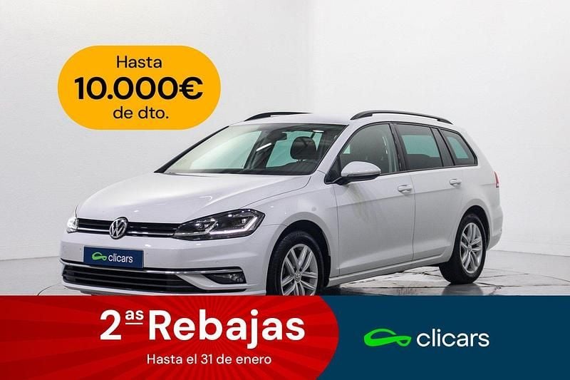 Blanco Usado 2020 VW Golf VII Advance Familiar | 18.690 € (Precio justo) - Imagen 1/4