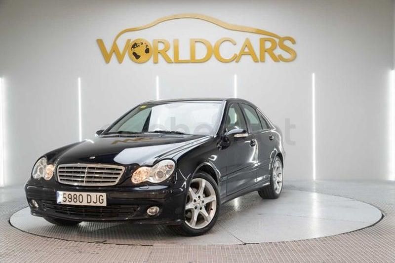 Usado Mercedes C220 Elegance 150 CV (110 kW) 2005 Negro Berlina