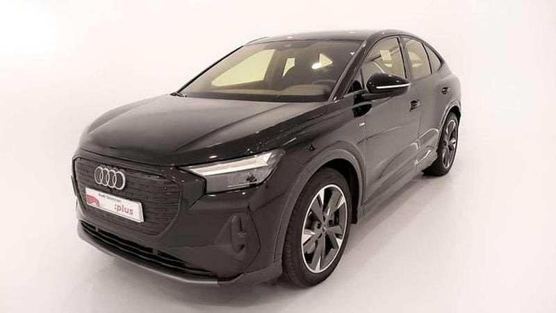 Negro Usado 2022 Audi Q4 e-tron S-Line SUV | 37.750 € (Un poco caro) - Imagen 1/4