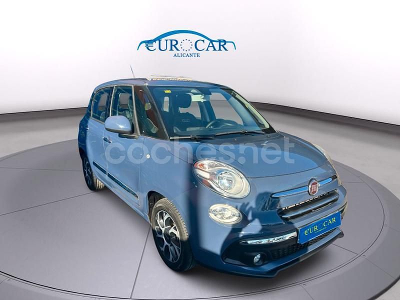 Usado Fiat 500L Lounge 95 CV (69 kW) 2017 Azul Monovolumen