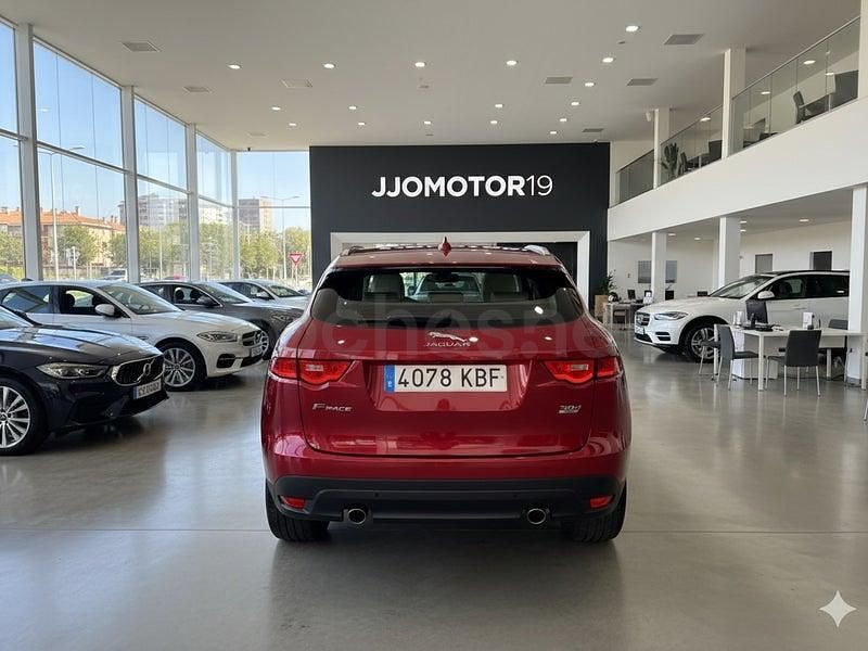 Usado Jaguar F-Pace Pure 300 CV (220 kW) 2018 Granate SUV