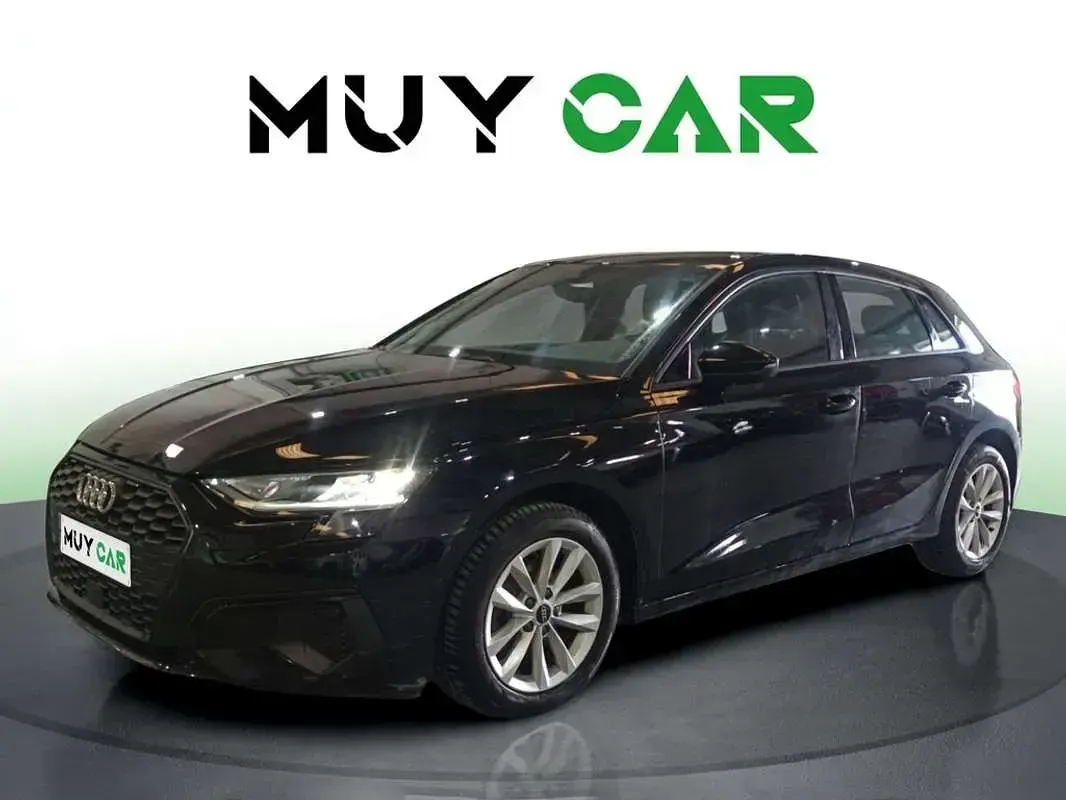 Usado Audi A3 Sportback 116 CV (85 kW) 2022 Negro Utilitario