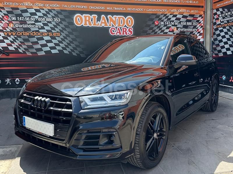 Negro Usado 2019 Audi Q5 S-Line SUV | 34.900 € (Precio justo) - Imagen 1/4