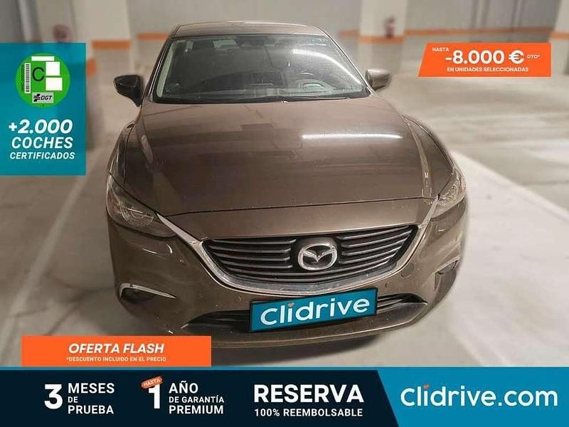 Gris Usado 2016 Mazda 6 Luxury Berlina | 12.990 € (Precio justo) - Imagen 1/3