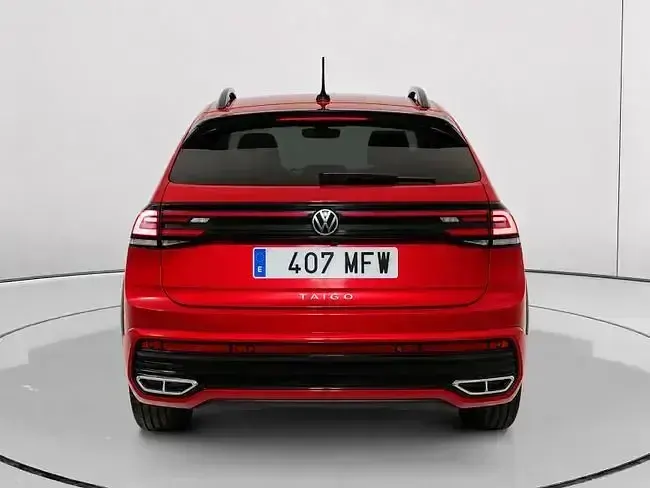 Usado VW Taigo R-line 150 CV (110 kW) 2023 Rojo SUV