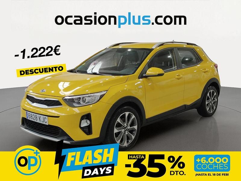 Usado Kia Stonic 110 CV (80 kW) 2018 Amarillo SUV