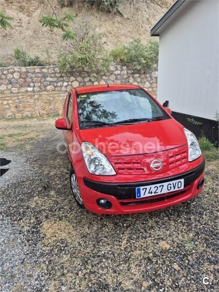 Rojo Usado 2010 Nissan Pixo Visia Utilitario | 3800 € (Precio justo) - Imagen 1/4