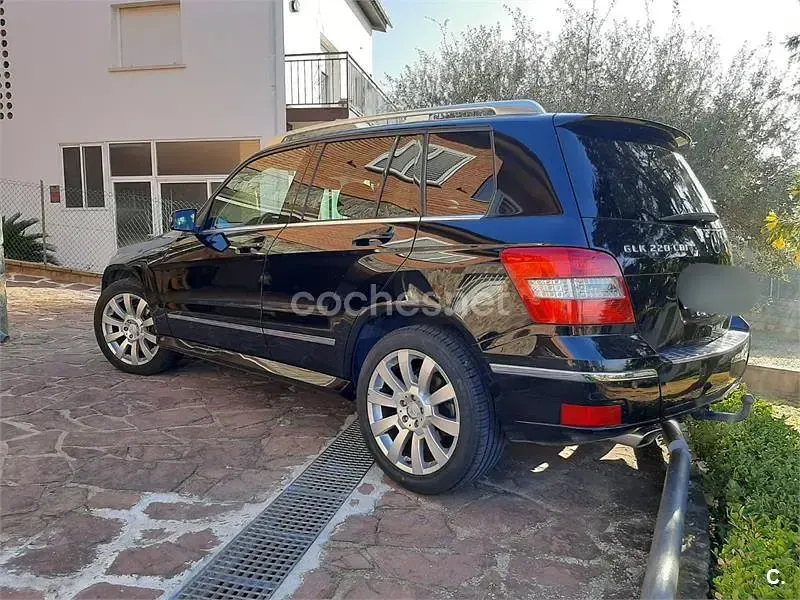 Usado Mercedes GLK220 170 CV (125 kW) 2009 Negro SUV