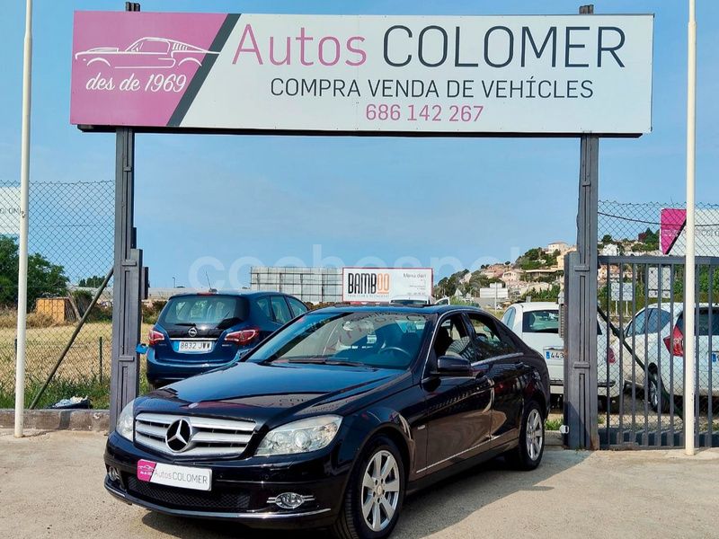 Usado Mercedes C250 Elegance 204 CV (150 kW) 2009 Negro Berlina