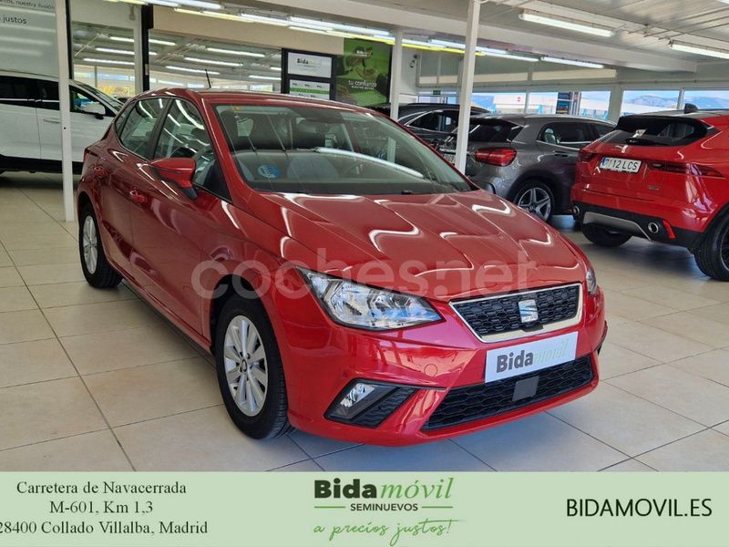 Granate Usado 2020 Seat Ibiza Style Plus Berlina | 11.950 € (Buen precio) - Imagen 1/4