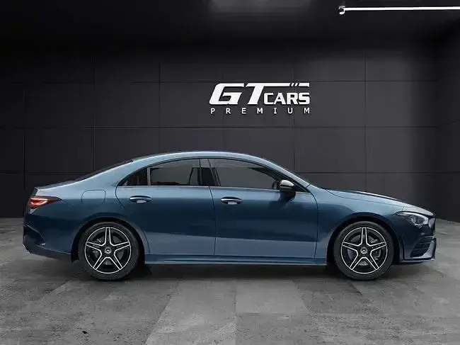 Usado Mercedes CLA250e AMG 218 CV (160 kW) 2021 Azul Berlina