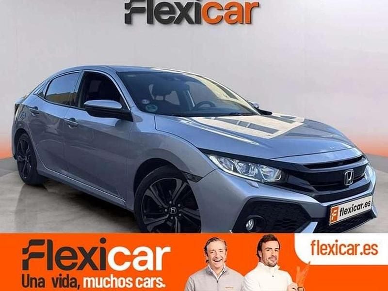 Gris Usado 2018 Honda Civic Elegance Utilitario | 14.990 € (Precio justo) - Imagen 1/4