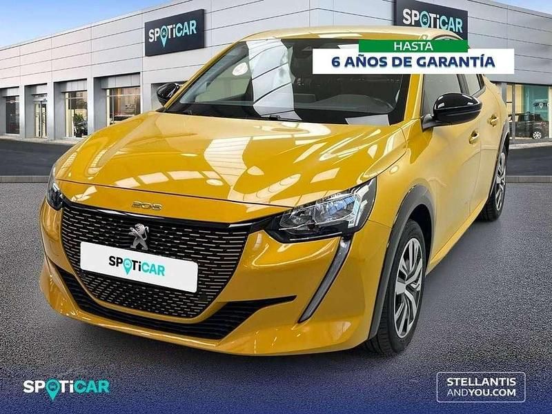Amarillo Usado 2022 Peugeot e-208 Active Utilitario | 16.700 € (Precio justo) - Imagen 1/4