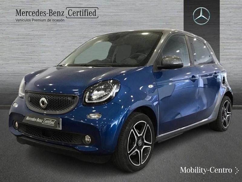 Azul medianoche metalizado Usado 2020 Smart ForFour Electric Drive Passion | 14.900 € (Un poco caro) - Imagen 1/4