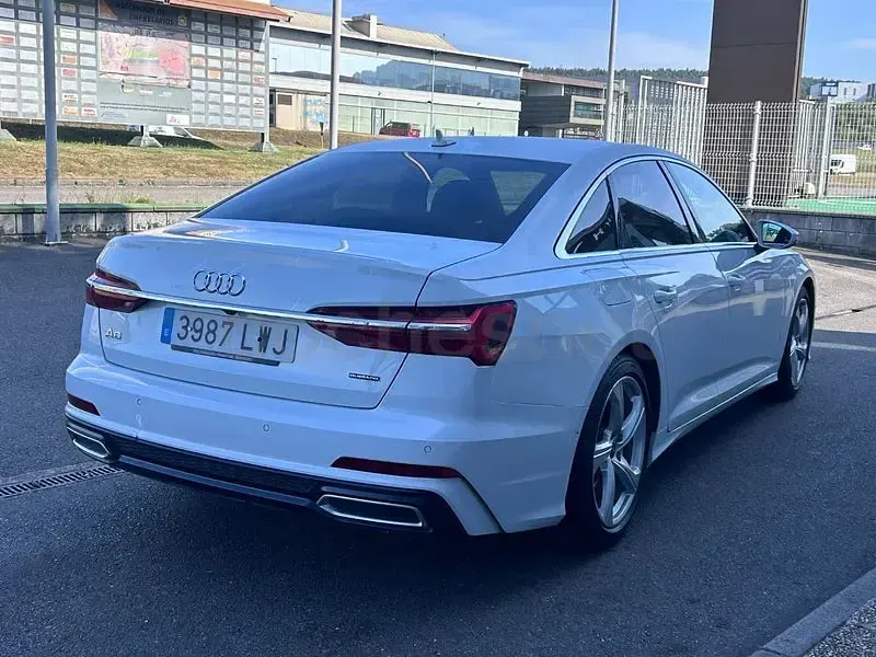 Usado Audi A6 S-Line 204 CV (150 kW) 2022 Blanco Berlina
