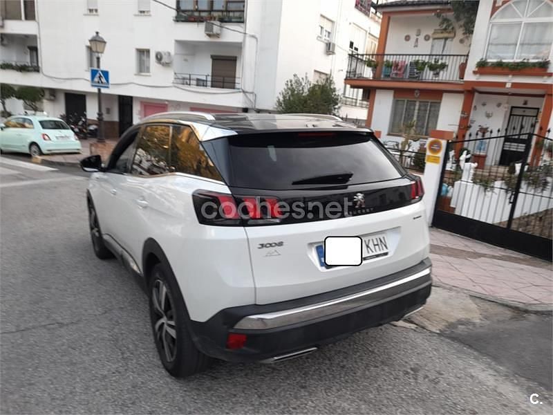 Usado Peugeot 3008 GT-line 130 CV (95 kW) 2018 Blanco SUV