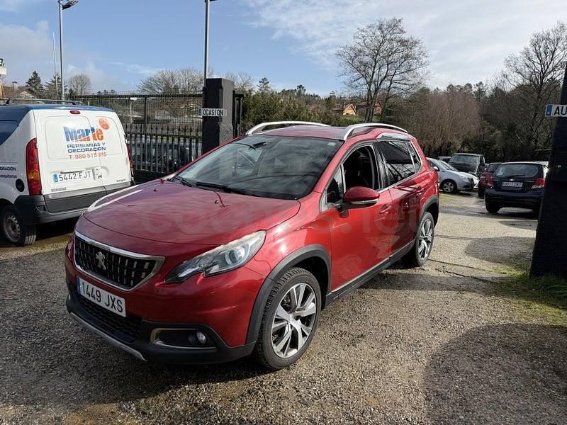 Granate Usado 2017 Peugeot 2008 GT-line SUV | 9500 € (Buen precio) - Imagen 1/4