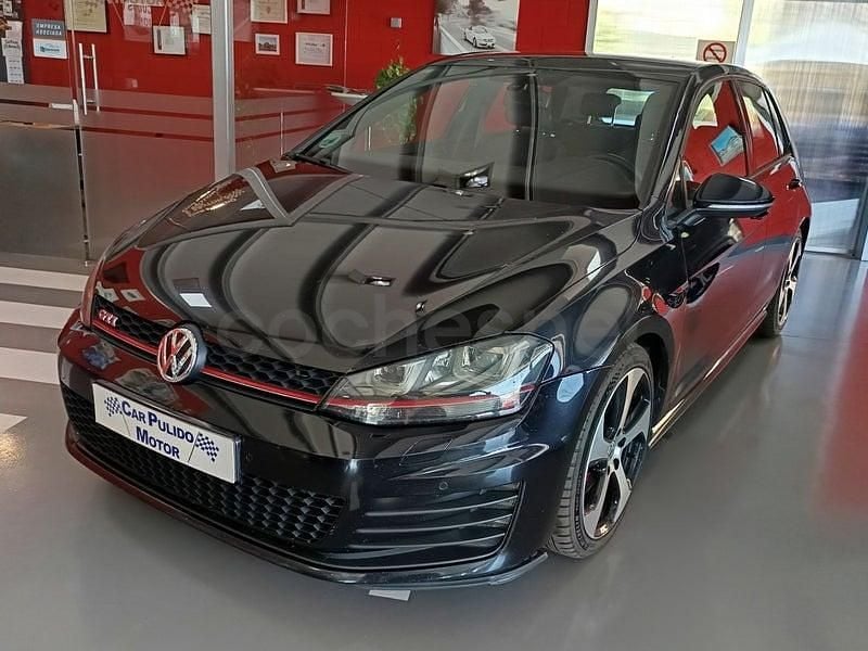 Usado VW Golf VII GTI 220 CV (161 kW) 2014 Negro Berlina