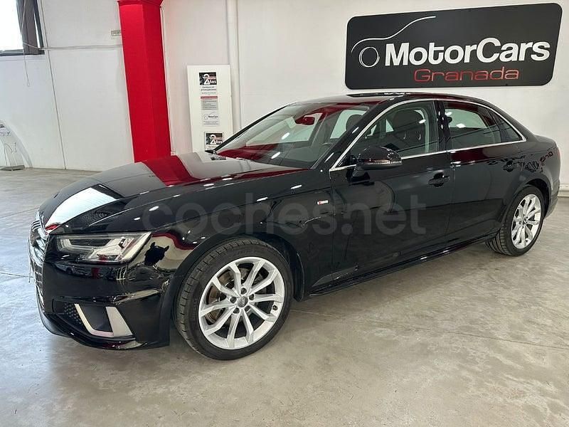 Usado Audi A4 S-Line 150 CV (110 kW) 2019 Negro Berlina