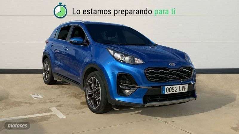 Azul Usado 2021 Kia Sportage GT-Line SUV | 29.000 € (Caro) - Imagen 1/4