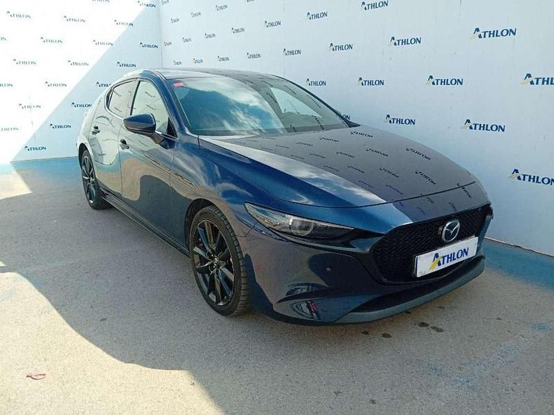 Azul Usado 2021 Mazda 3 Utilitario | 19.450 € (Precio justo) - Imagen 1/4