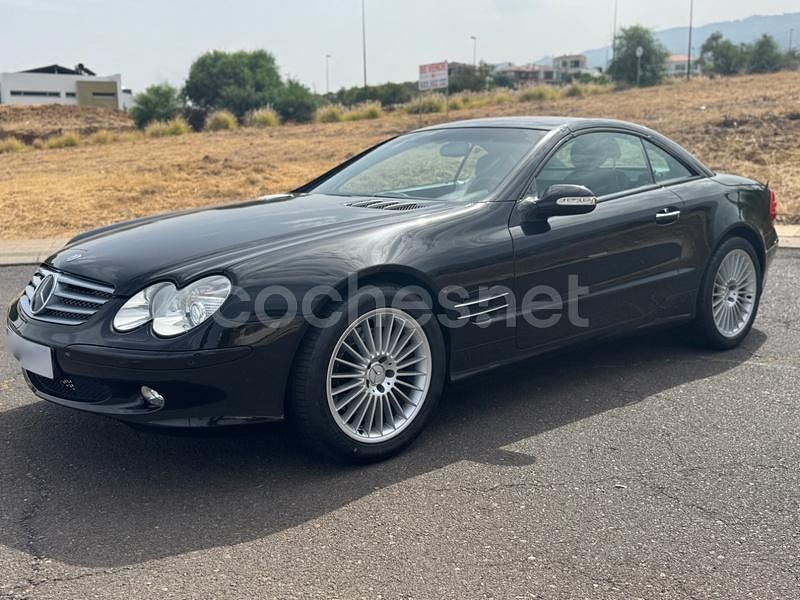 Negro Usado 2002 Mercedes SL500 Descapotable | 18.900 € (Caro) - Imagen 1/4