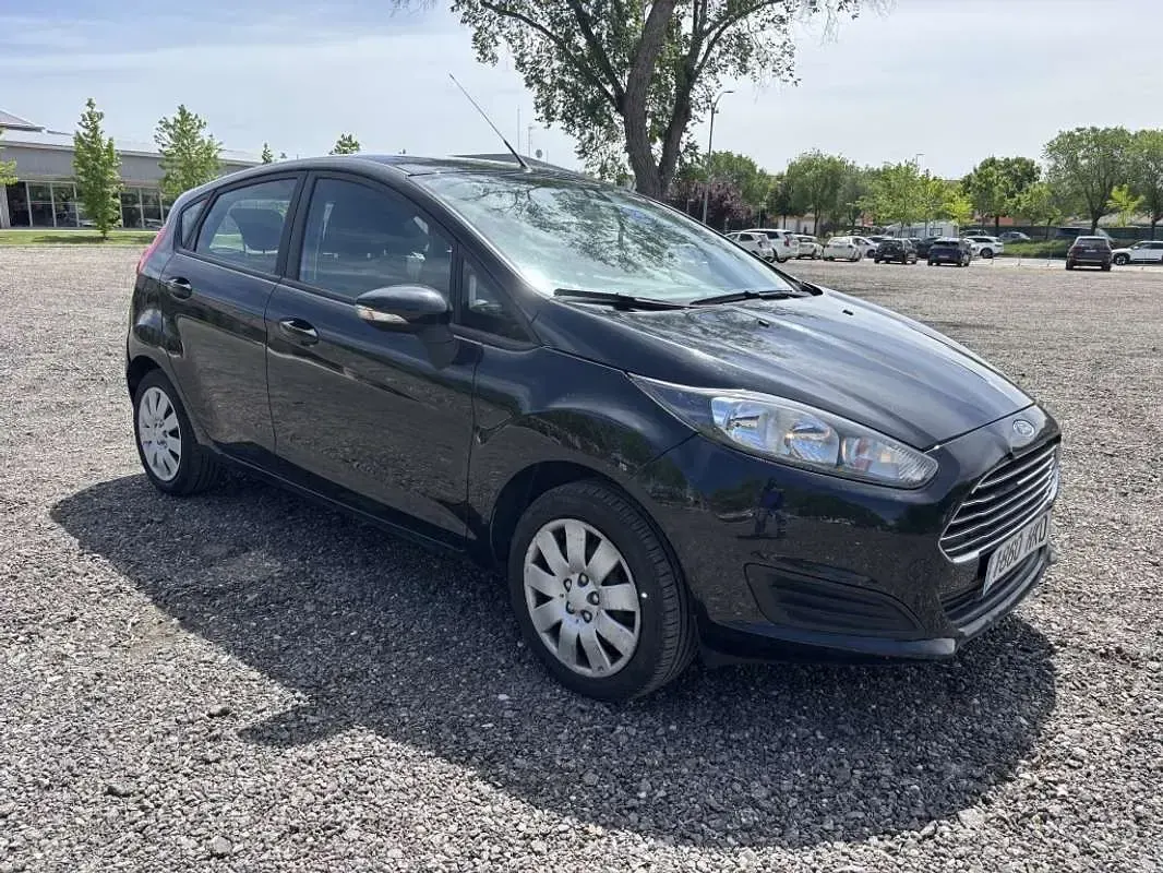Usado Ford Fiesta Trend 82 CV (60 kW) 2014 Negro Utilitario