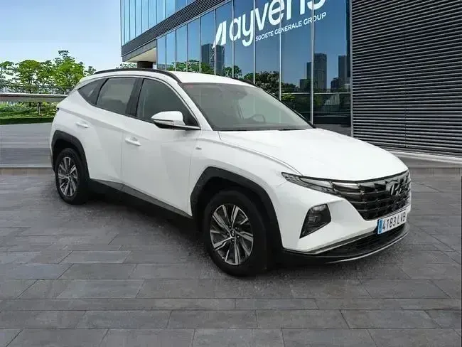 Usado Hyundai Tucson 136 CV (100 kW) 2021 Blanco SUV