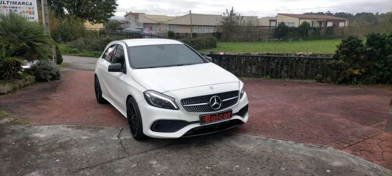 Usado Mercedes A200 AMG line 136 CV (100 kW) 2016 Blanco Utilitario
