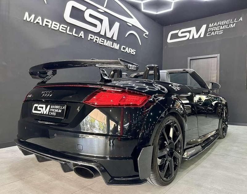 Usado Audi TTS Sport 400 CV (294 kW) 2017 Negro Descapotable