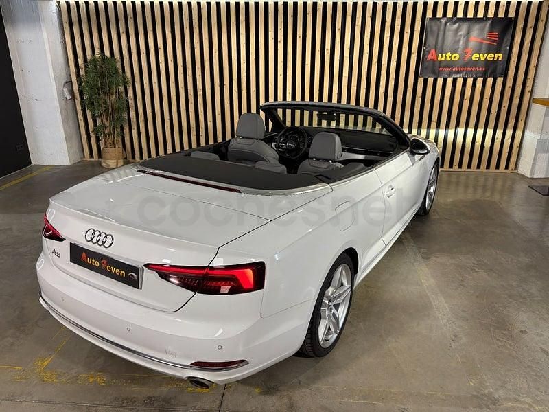 Usado Audi A5 Cabriolet S-Line 190 CV (139 kW) 2019 Blanco Descapotable