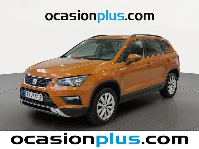 Usado Seat Ateca 4Drive 150 CV (110 kW) 2018 Naranja SUV