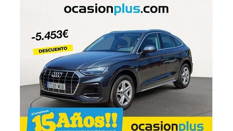 Gris Usado 2023 Audi Q5 Sportback Advanced SUV | 39.264 € (Super precio) - Imagen 1/4