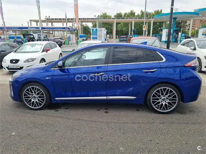 Usado Hyundai Ioniq 141 CV (103 kW) 2021 Azul Utilitario