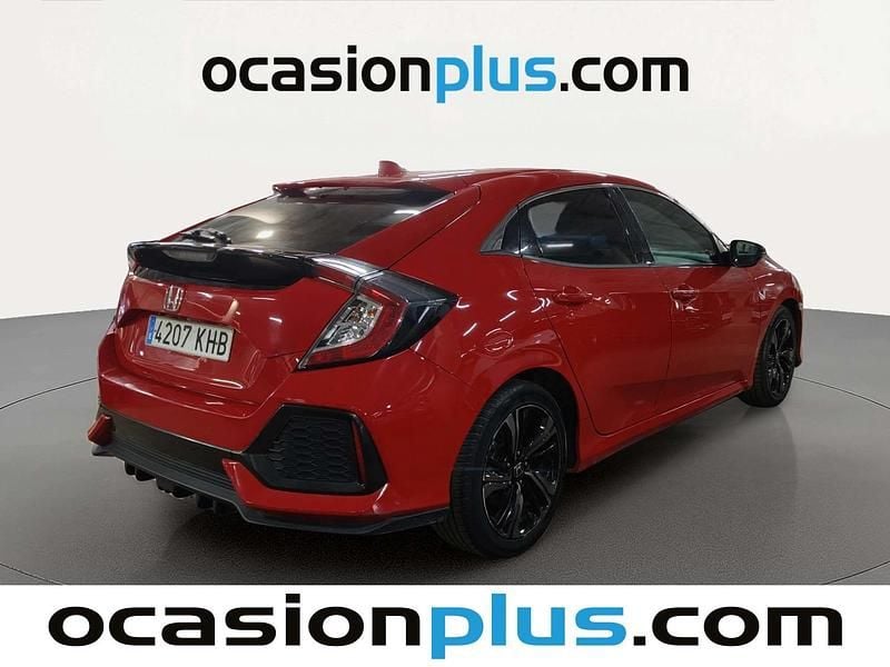 Usado Honda Civic Elegance 129 CV (94 kW) 2018 Rojo Berlina