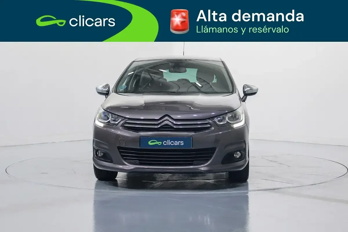 Usado Citroën C4 Feel 110 CV (80 kW) 2016 Gris Berlina