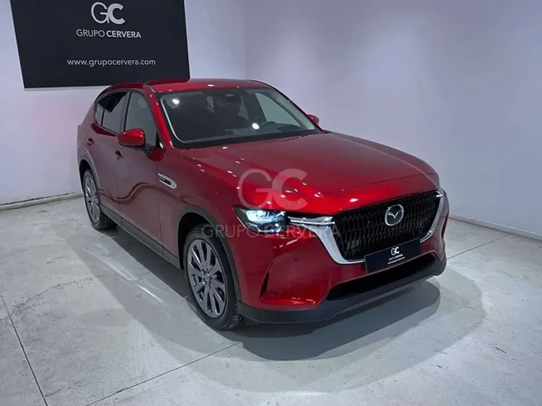 Uusi Mazda CX-60 Exclusive-Line 200 HP (147 kW) 2025 Punainen Katumaasturi