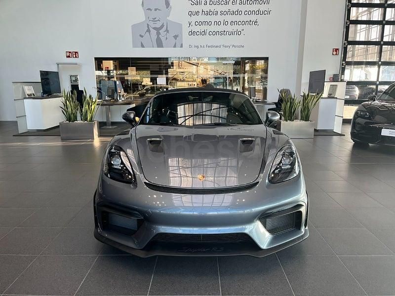 Nuevo Porsche Boxster Spyder 500 CV (367 kW) 2025 Gris / plata Descapotable