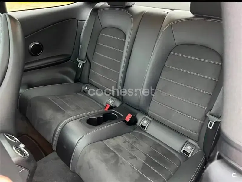 Usado Mercedes C220 AMG line 170 CV (125 kW) 2017 Negro Coupe