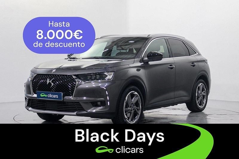 Gris Usado 2021 DS Automobiles DS7 Crossback Grand Chic SUV | 22.990 € (Buen precio) - Imagen 1/4