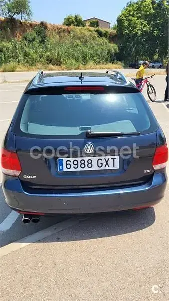 Usado VW Golf VI Sport 122 CV (89 kW) 2010 Azul Utilitario