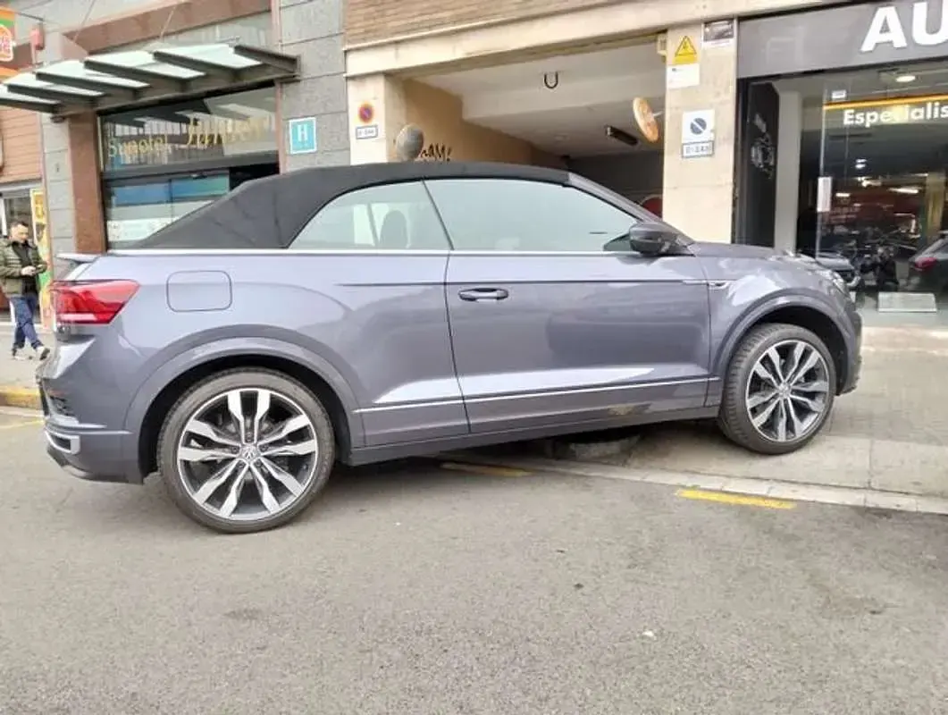 Usado VW T-Roc Cabriolet 2020 Gris Descapotable