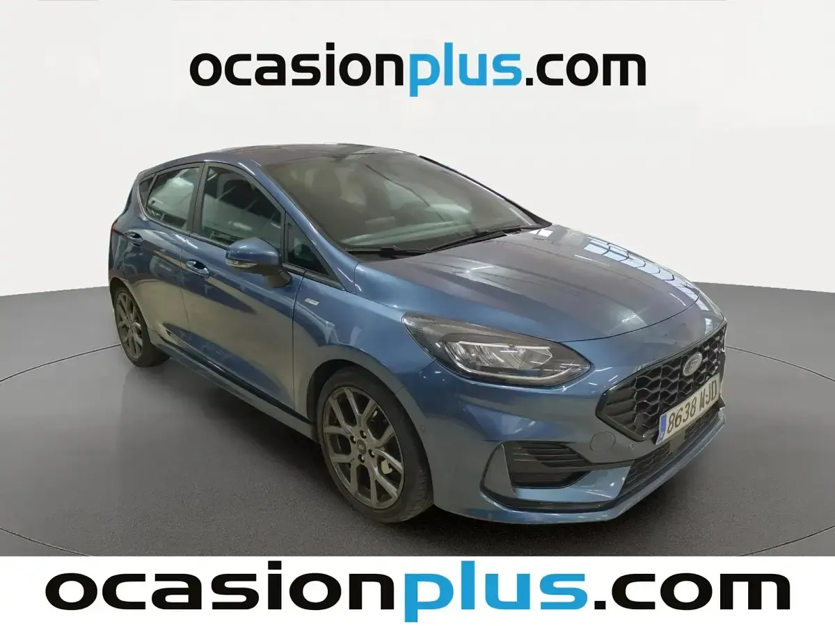 Occasion Ford Fiesta ST-Line 125 PK (91 kW) 2023 Blauw Hatchback