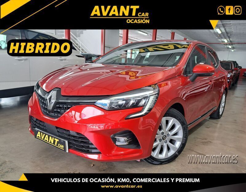Rojo Usado 2021 Renault Clio V Intens Berlina | 14.900 € (Precio justo) - Imagen 1/4