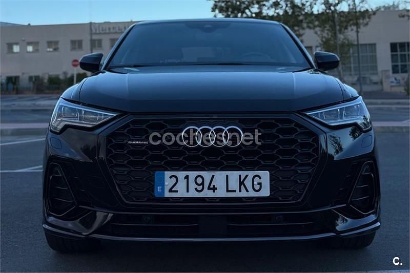 Negro Usado 2020 Audi Q3 Sportback Design SUV | 38.000 € (Precio justo) - Imagen 1/4
