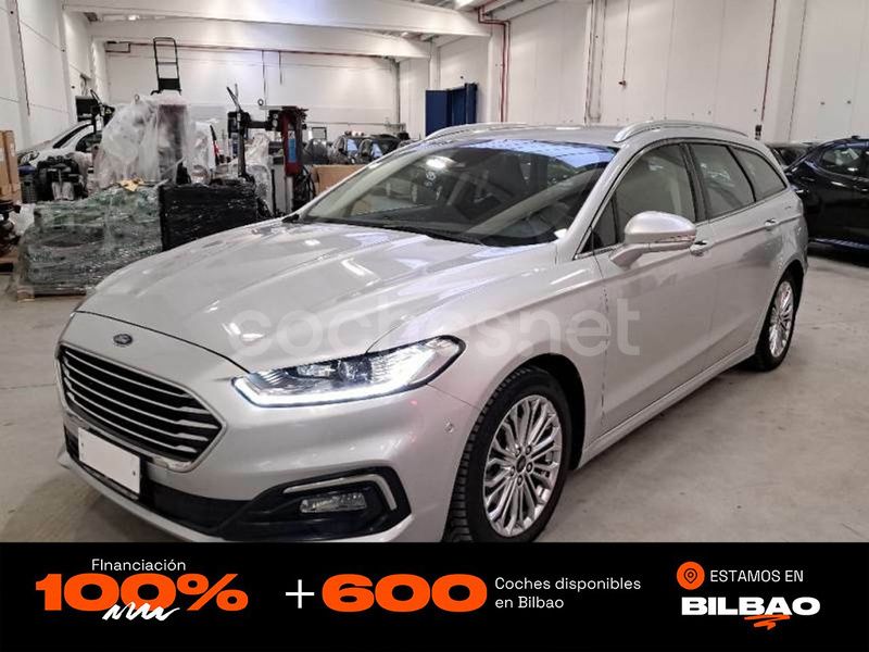 Gris / plata Usado 2021 Ford Mondeo Titanium Familiar | 17.850 € (Precio justo) - Imagen 1/4