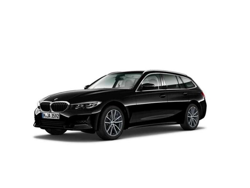 Usado BMW 318 150 CV (110 kW) 2020 Negro Familiar