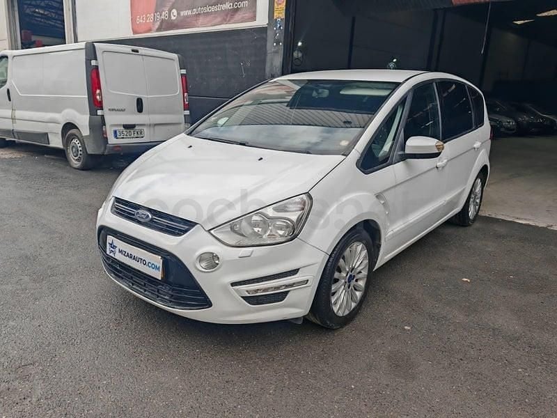 Usado Ford S-MAX Titanium 163 CV (119 kW) 2014 Blanco Monovolumen